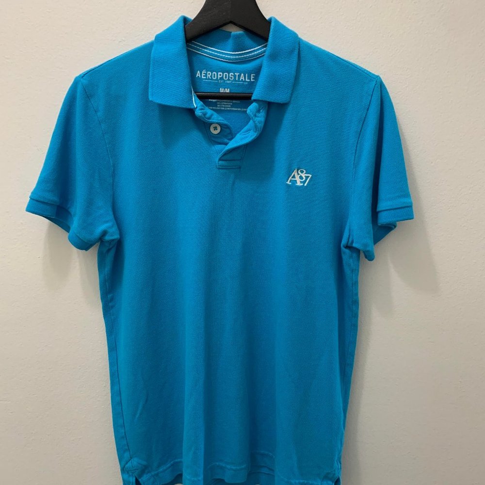 Blue Aeropostale Polo